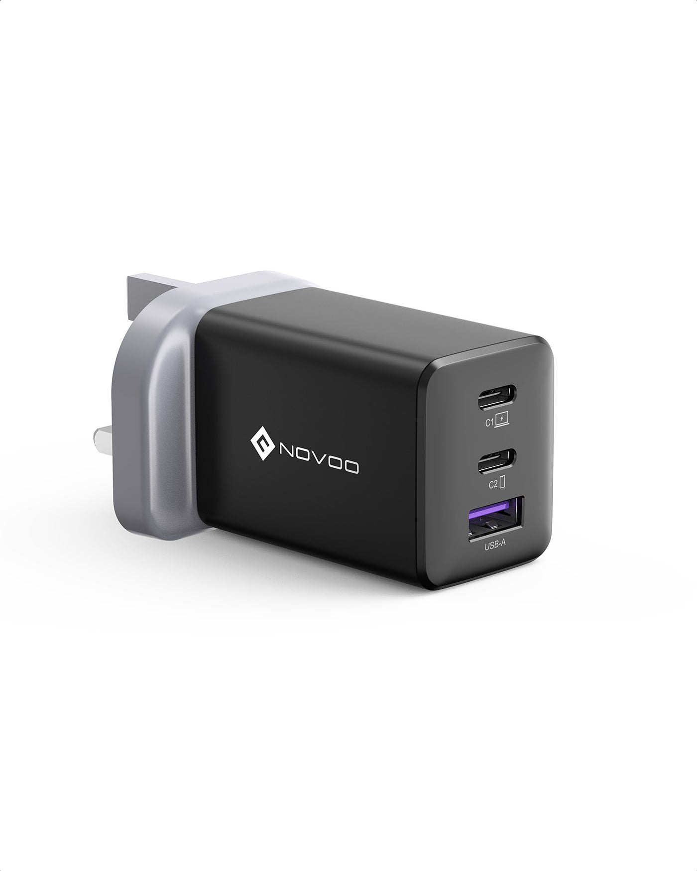 NOVOO RG68 3-Port 67W GaN Charger