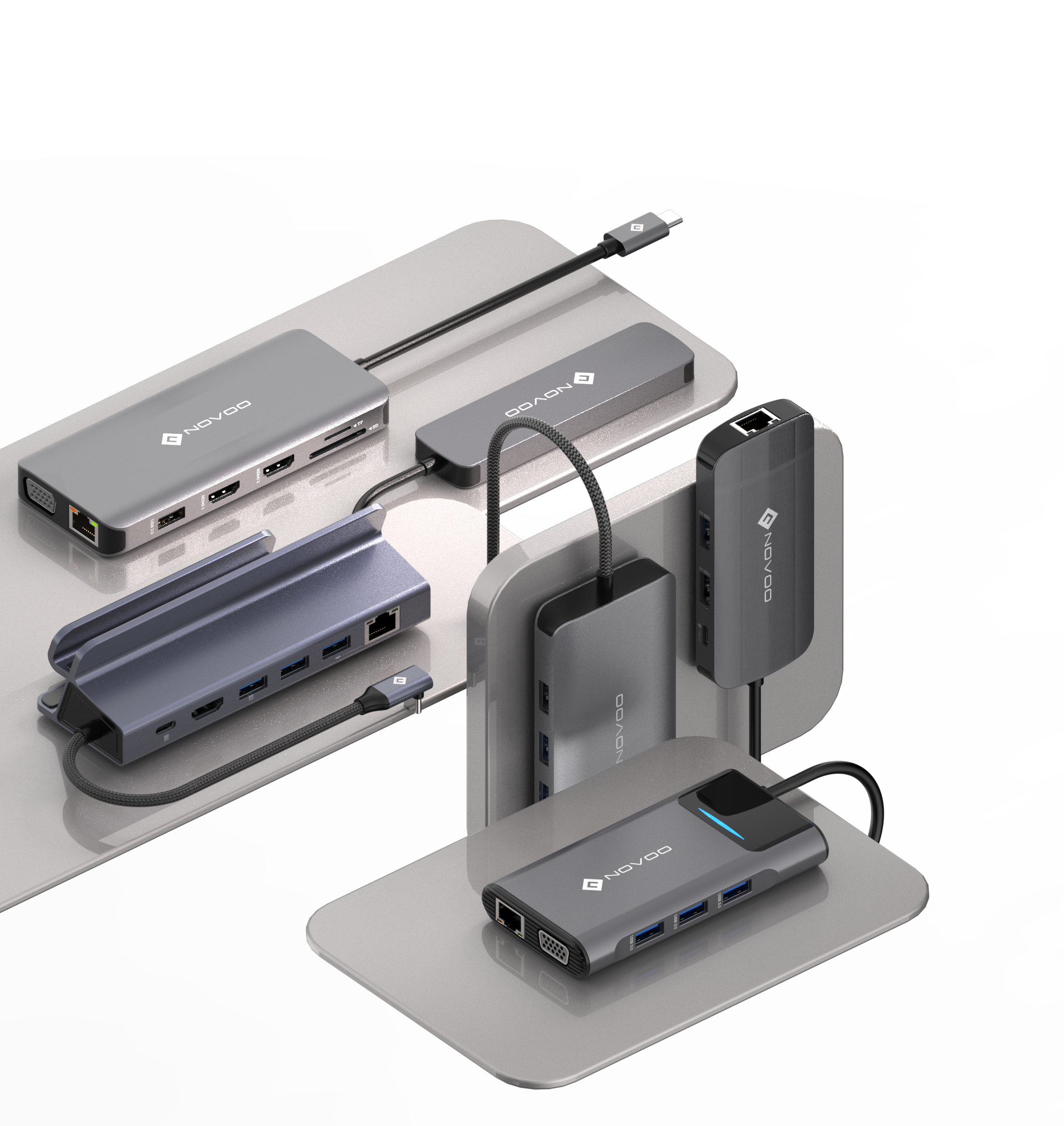 NOVOO Electronics  NOVOO Docking and Portable Power Station