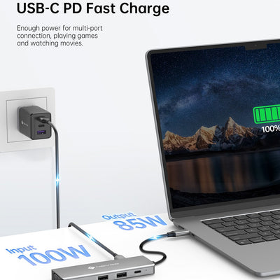 NOVOO 8 in 1 RM8 USB C HUB - NOVOO