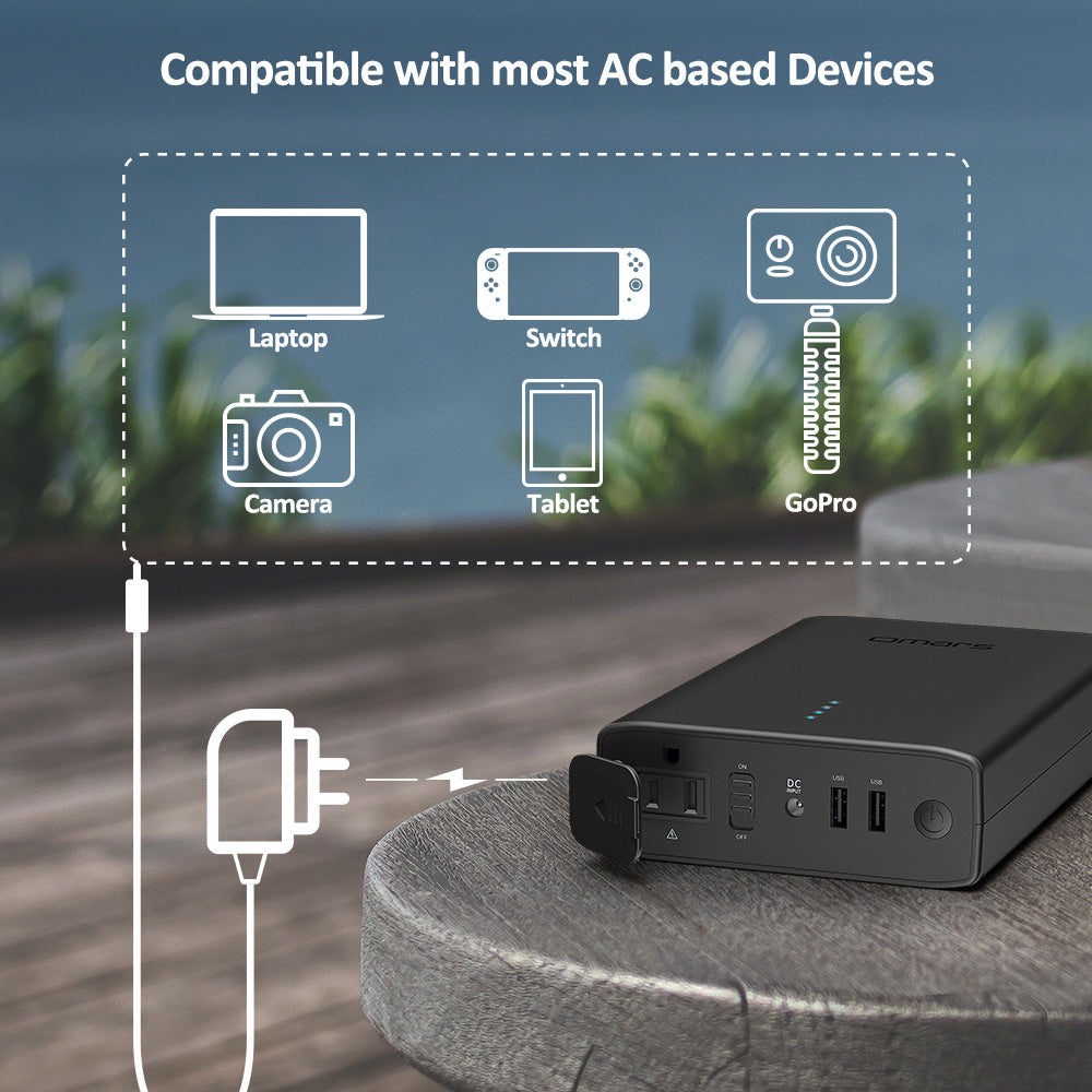 Omars 40200mAh Portable Power Station - NOVOO