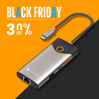 NOVOO T7 7-IN-1 USB C Docking Station