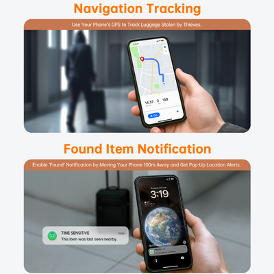 NOVOO Wireless Charging Wallet Tracker Card, Smart Bluetooth Item Tag, Works with Apple Find My(iOS only)