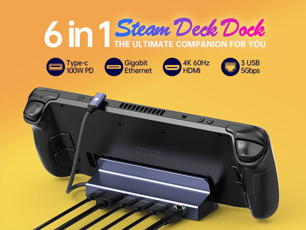 Power Dock™ for Steam Deck™ – Nyko Technologies