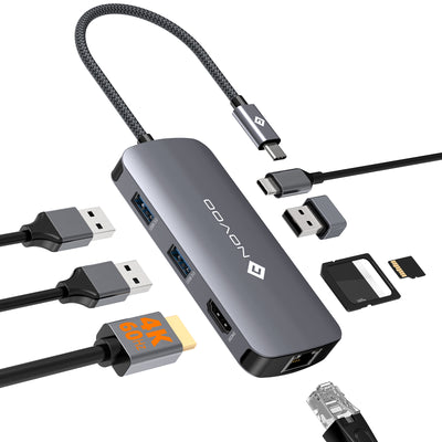 NOVOO 8 in 1 USB C HUB - NOVOO