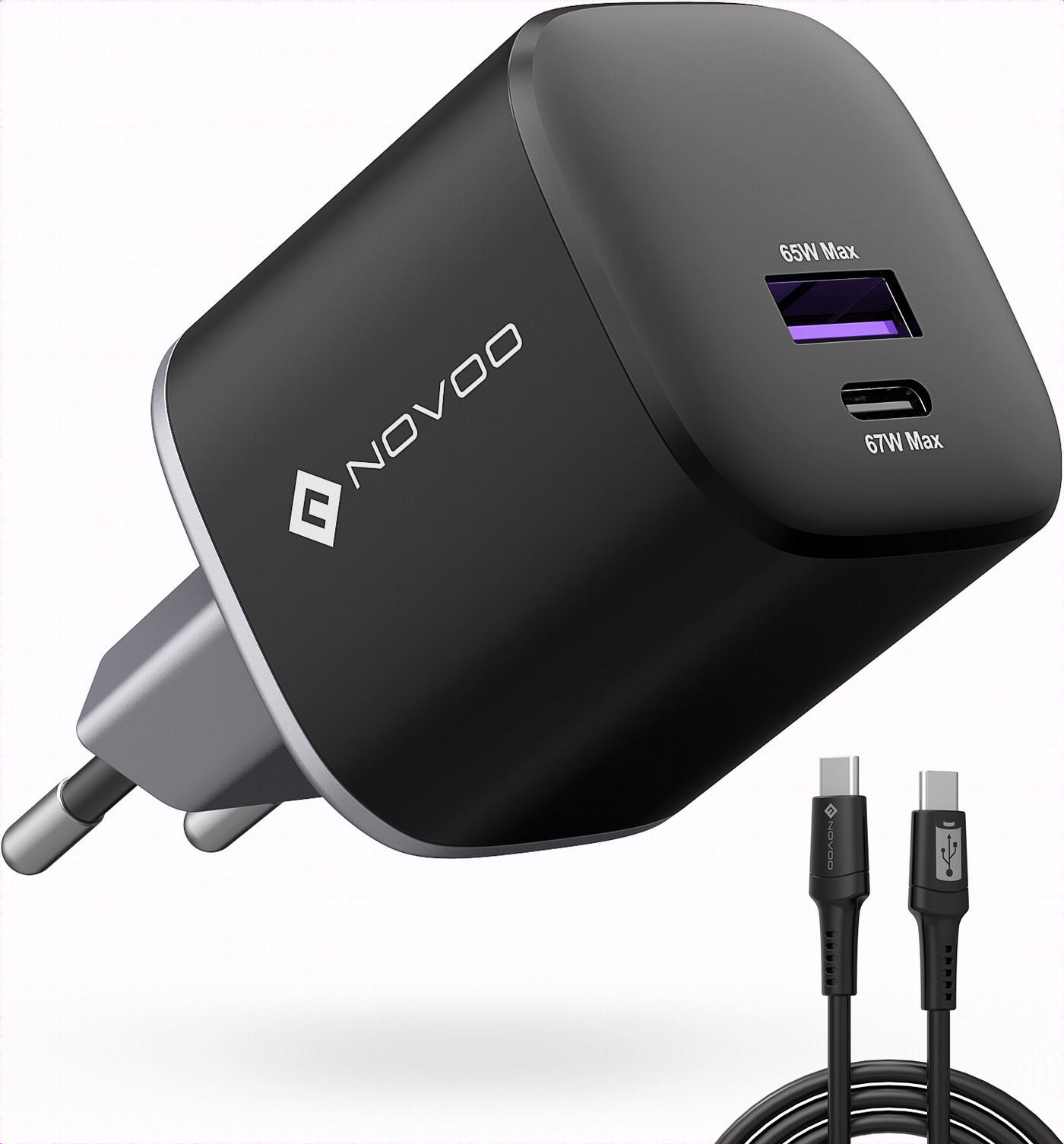 NOVOO RG67 SuperVOOC 67W GaN Charger - NOVOO