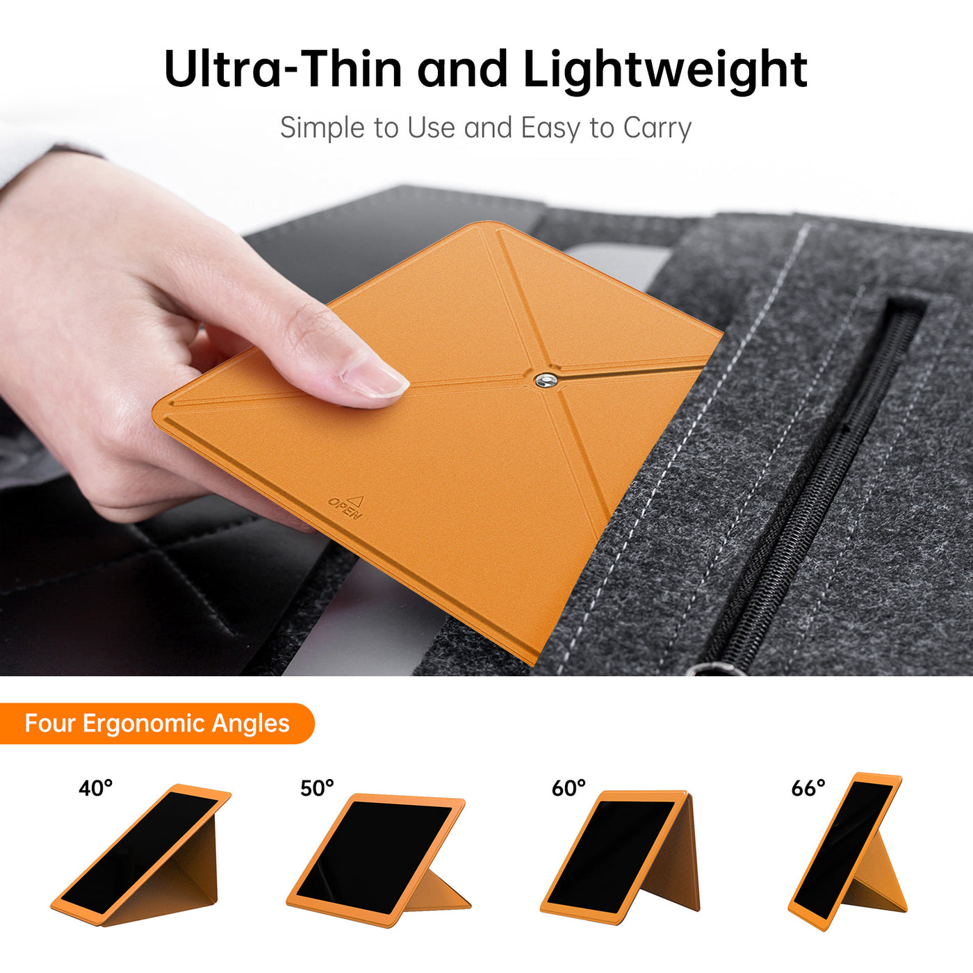 Ultra-Thin and Lightweight tablet stand