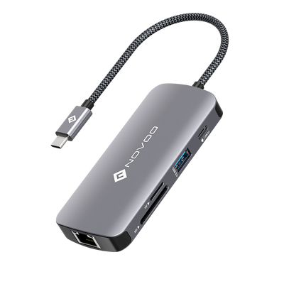 NOVOO 8 in 1 R8 Pro USB C HUB - NOVOO