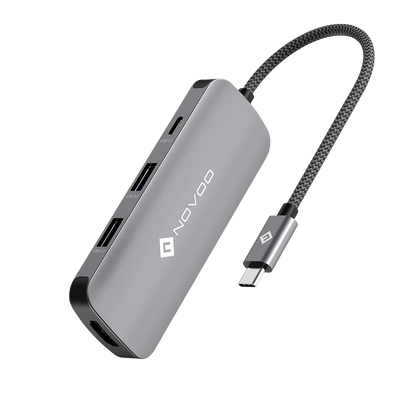 NOVOO 10Gbps RS6 Pro 6IN1 USB-C HUB - NOVOO