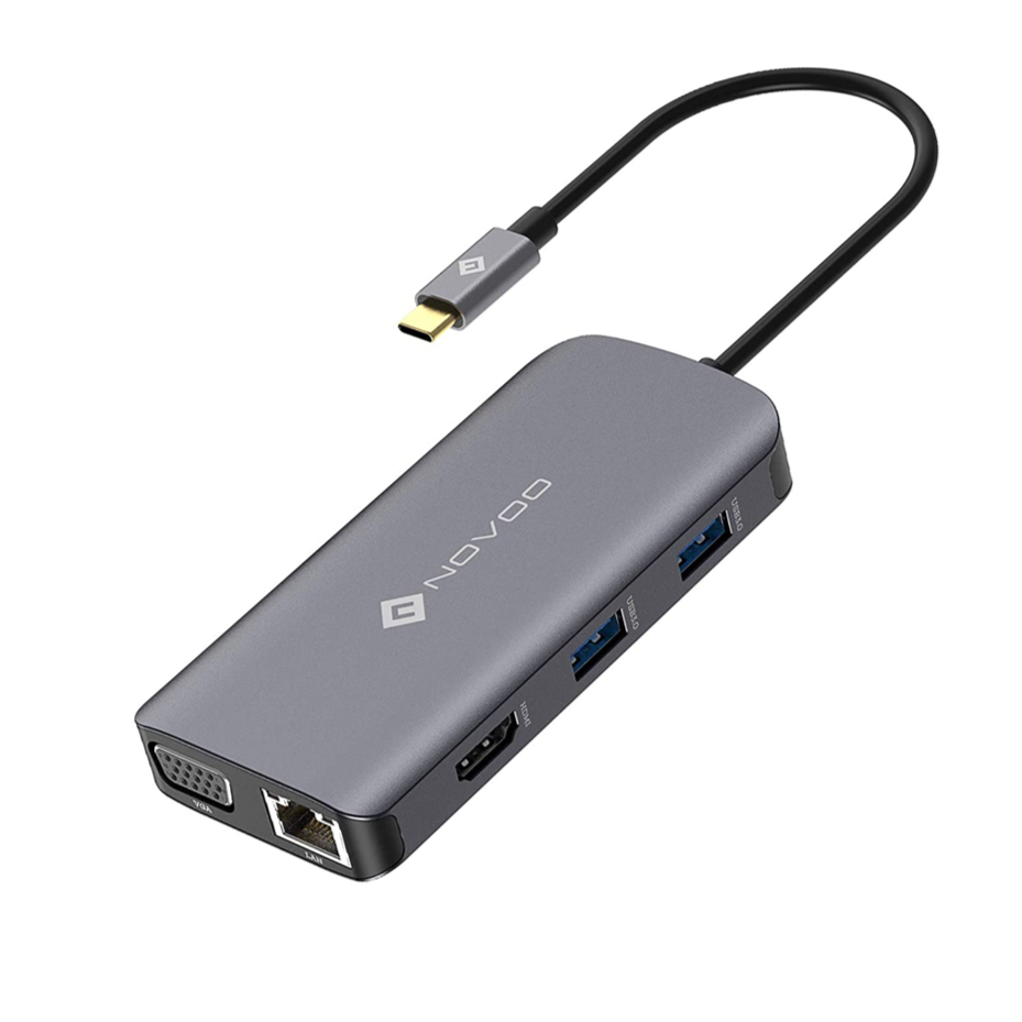 USB C Docking Station Dual Monitor HDMI - NOVOO